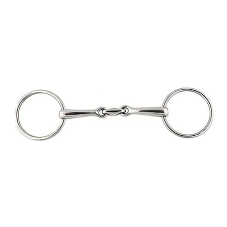 Jacks Jacks 20133-5-1-2 Stainless Steel Horizontal Elliptical Link Bradoon Bit - 5.50 in. 20133-5-1/2